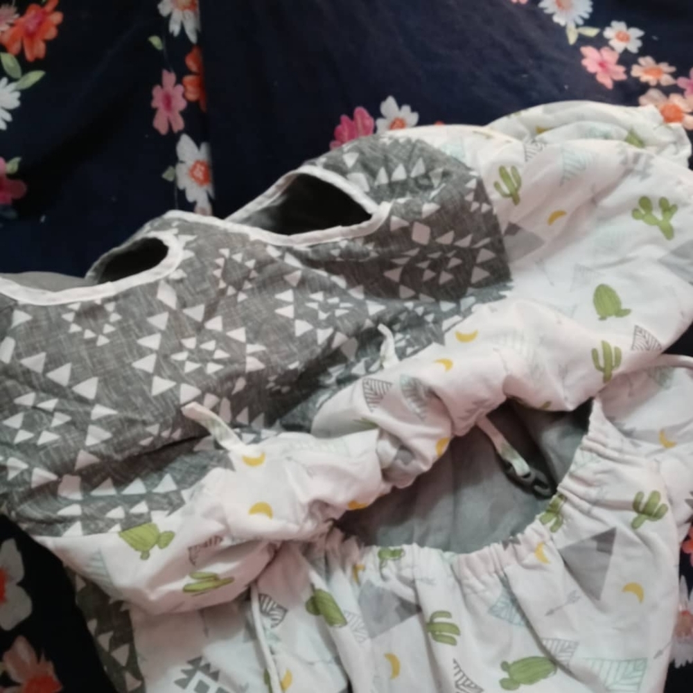 Unisex shopping cart cover